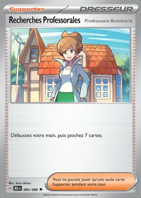 Recherches Professorales 085/86