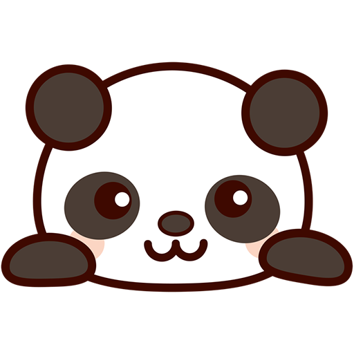 Image de profil style Panda Kawai
