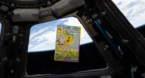 Pikachu ex et Météno envoyés à bord de l'ISS