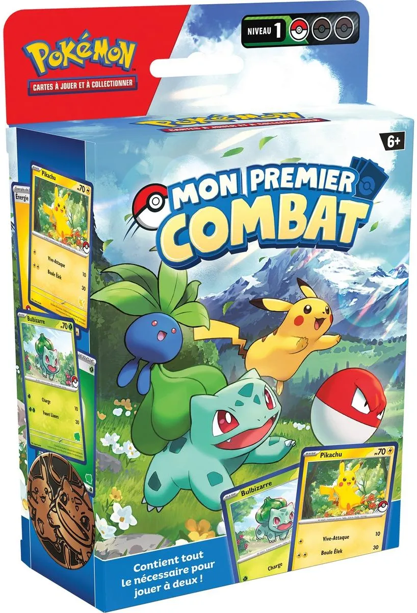 Mon premier combat Pokémon