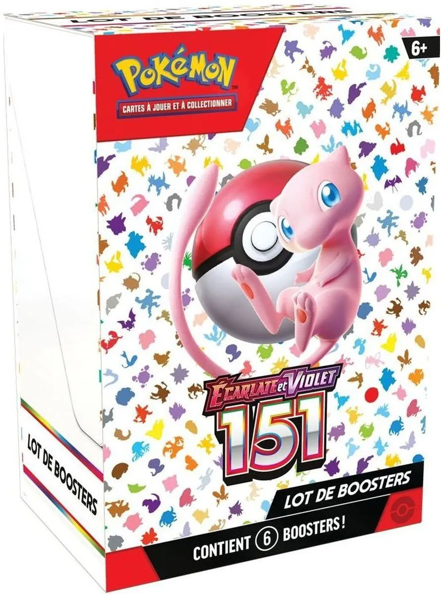Lot de 6 boosters