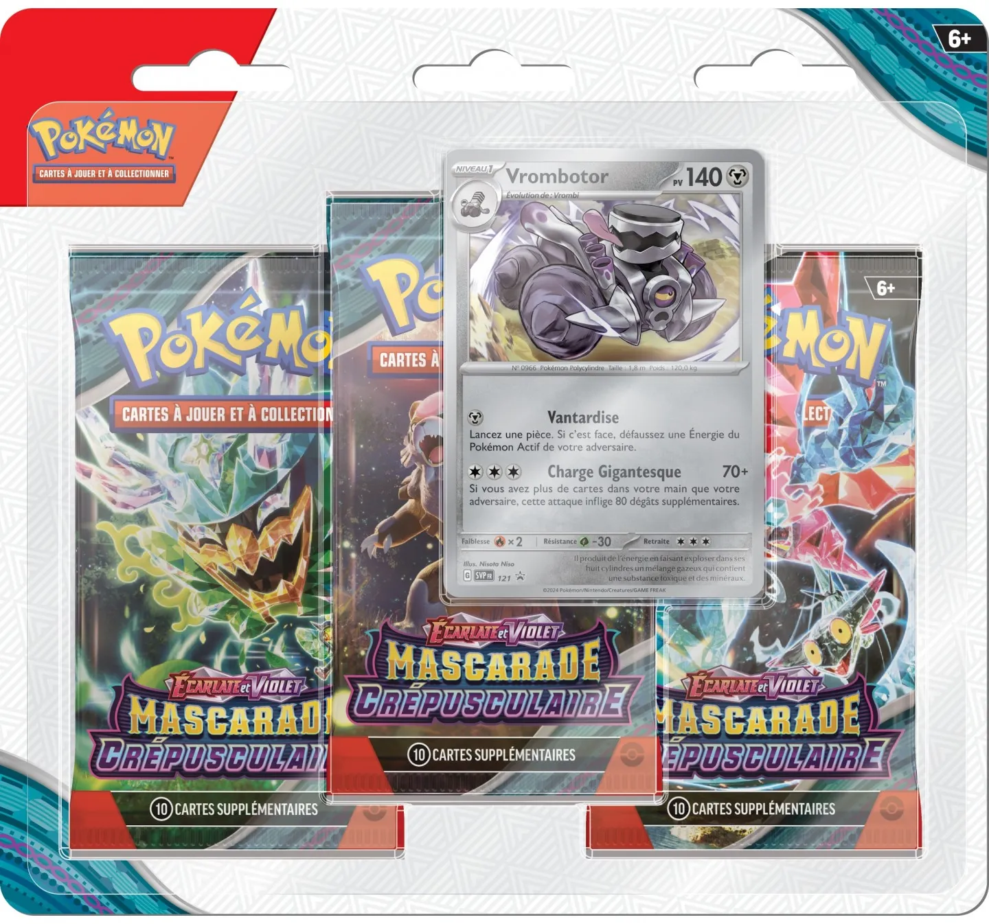 Tripack Vrombotor