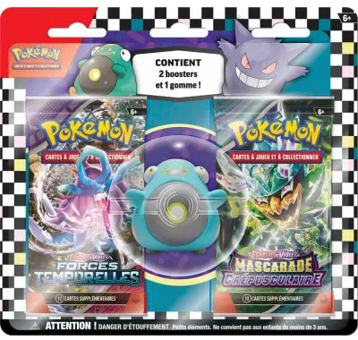 Pack 2 Boosters et Gomme Ampibidou