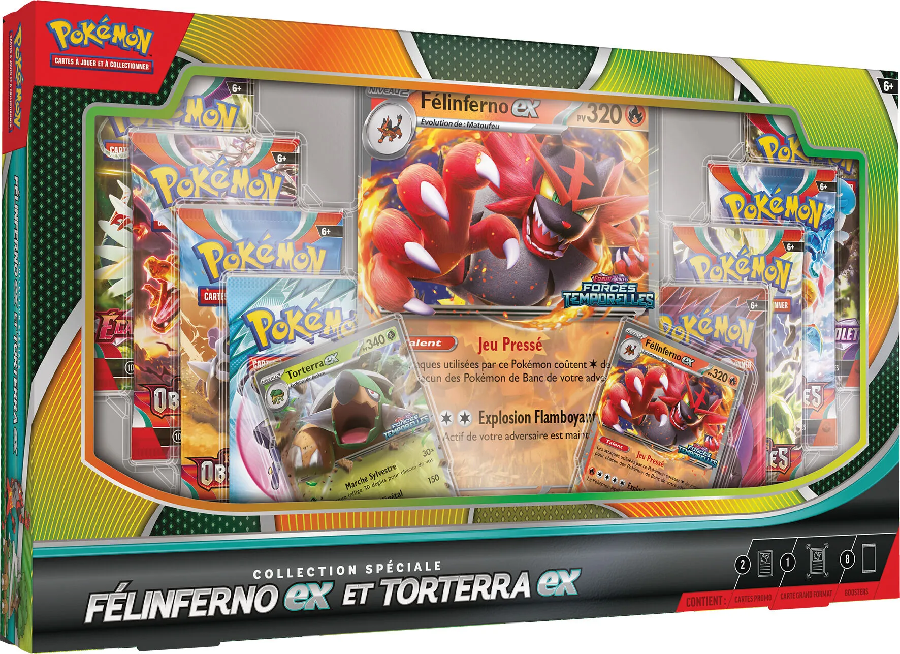 Coffret Premium - Felinferno Ex Et Torterra Ex