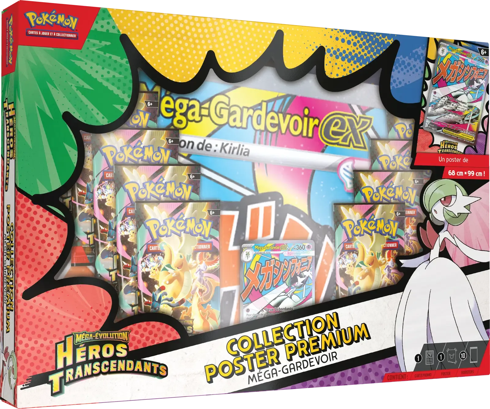 Coffret Collection Poster Premium Méga-Gardevoir