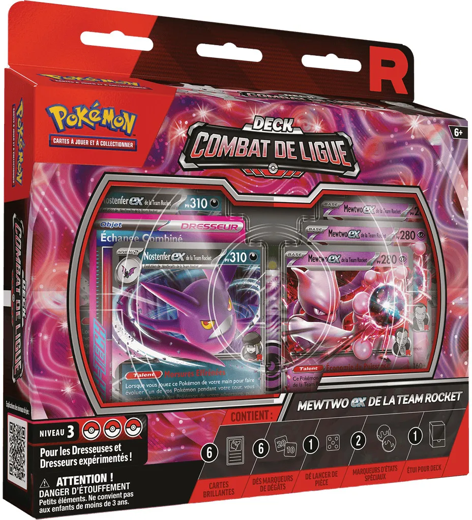 Deck Combat de Ligue Mewtwo-ex de la Team Rocket