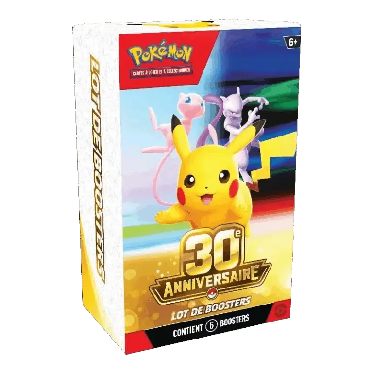 Bundle 6 boosters 30 ans